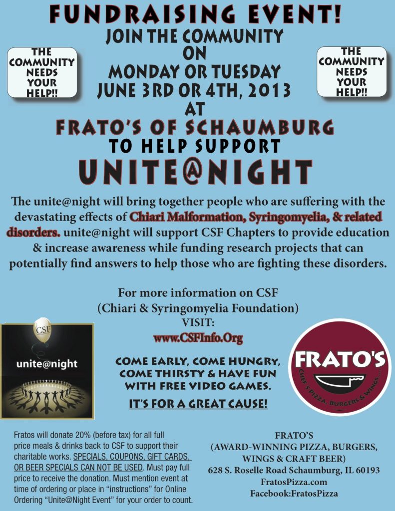 Frato's Fundraisers 1 CFS UNITE AT NIGHT FUNDRAISER v3 5-16 copy